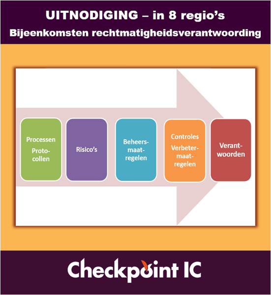 Bij u in de regio: Gratis Checkpointbijeenkomst Rechtmatigheidsverantwoording Gemeenten 2022 